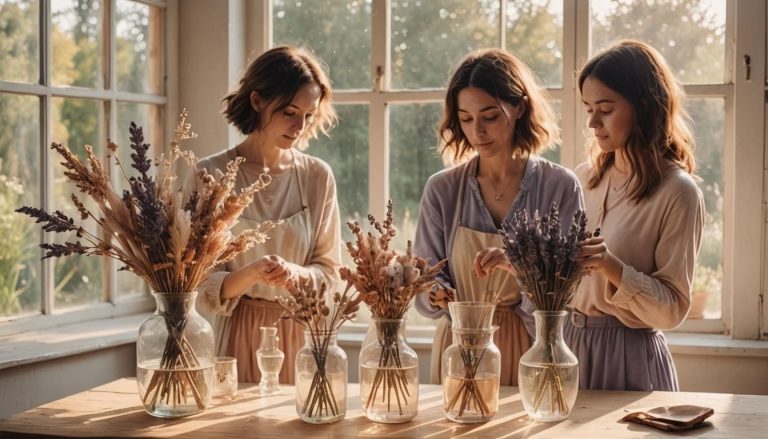 Comment utiliser les fleurs séchées dans la décoration intérieure